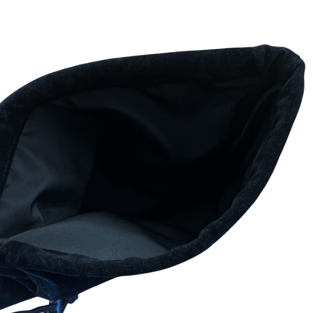 ベロア巾着ショルダーバッグ