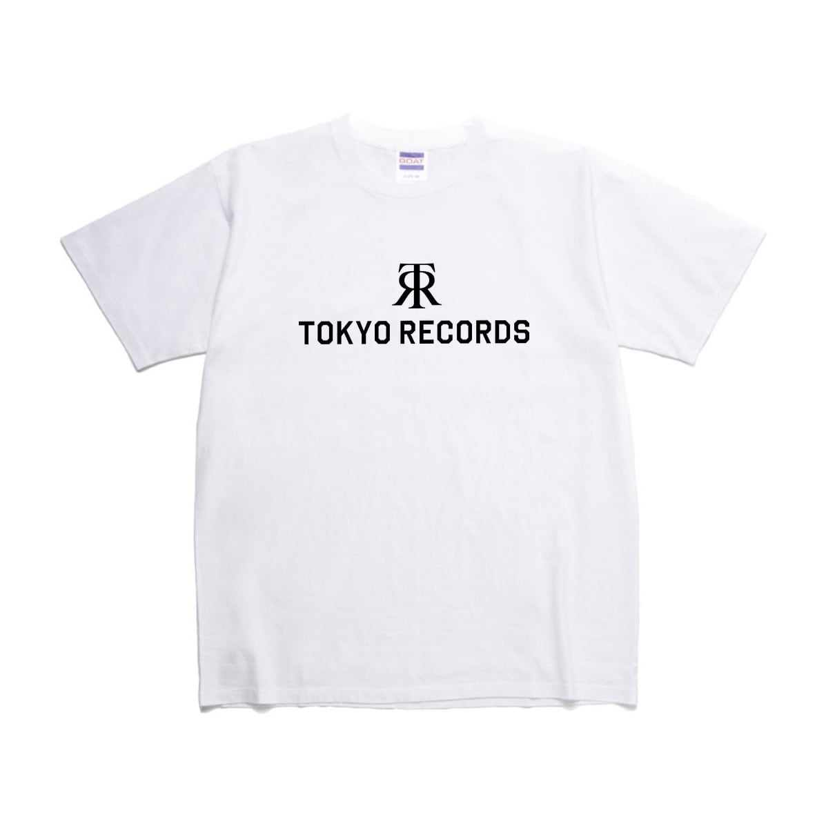 TOKYO RECORDS LOGO - N TEE(WHT × BLK)