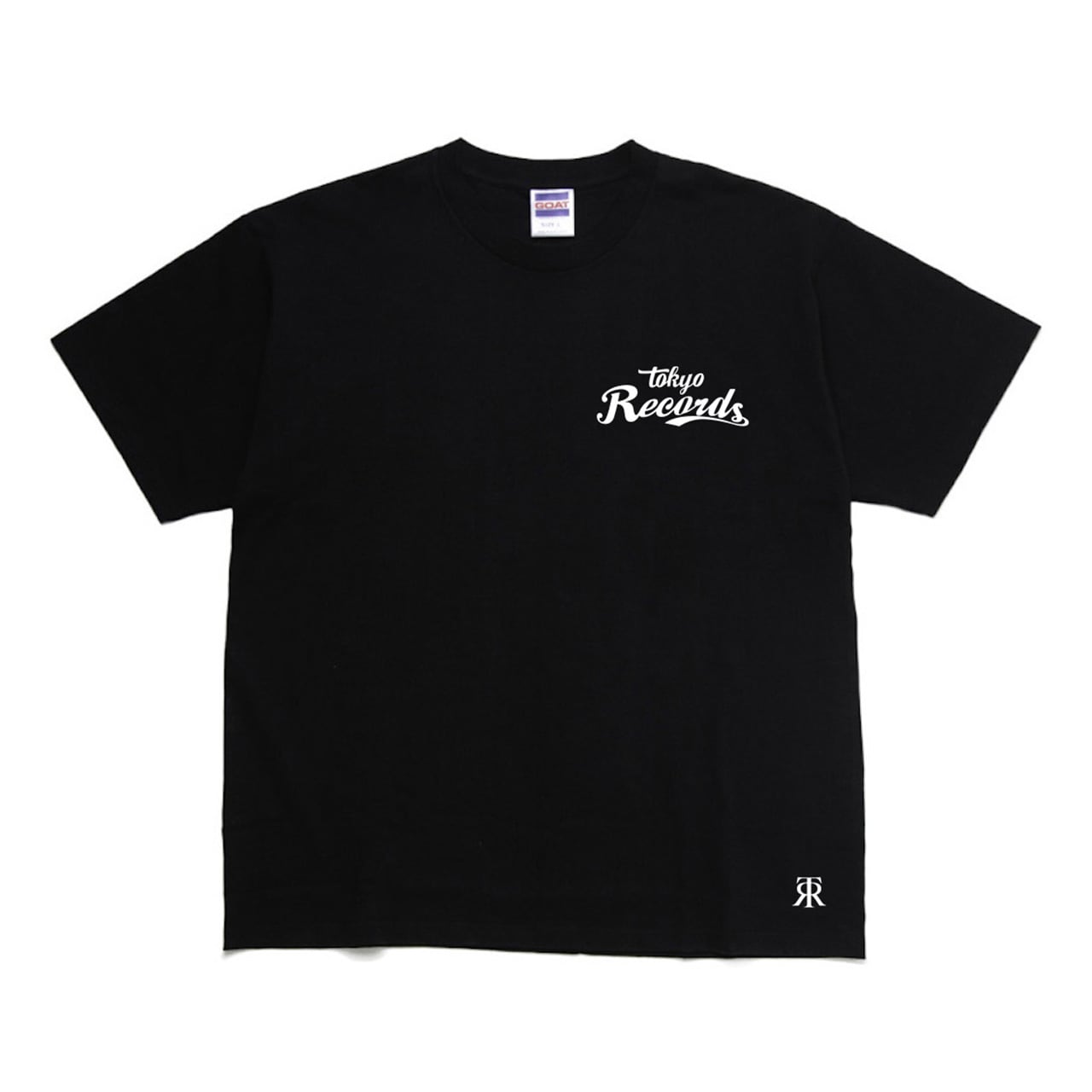 BASEBALL LOGO TEE(BLK × WHT)