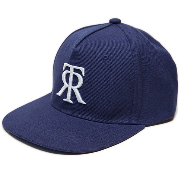 TOKYO RECORDS LOGO FLAT CAP(BLUE x WHT)