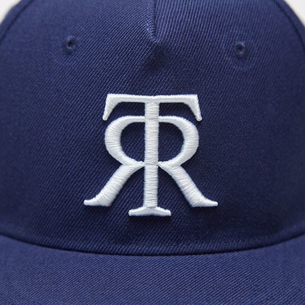 TOKYO RECORDS LOGO FLAT CAP(BLUE x WHT)
