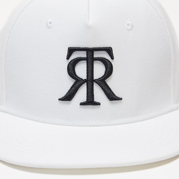 TOKYO RECORDS LOGO FLAT CAP(WHT x BLK)