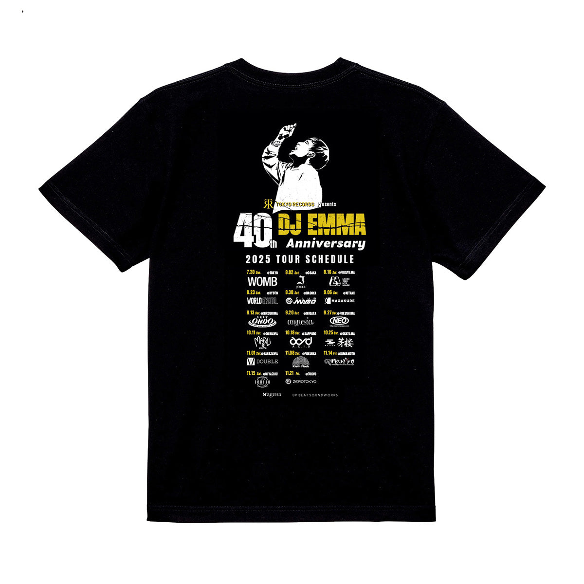 DJ EMMA 40th Anniversary Tour Tee