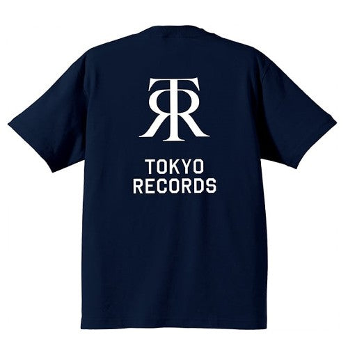 TOKYO RECORDS BP TEE (NAVY x WHT)