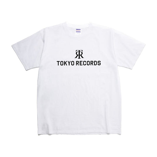 TOKYO RECORDS LOGO - N TEE（WHT × BLK）