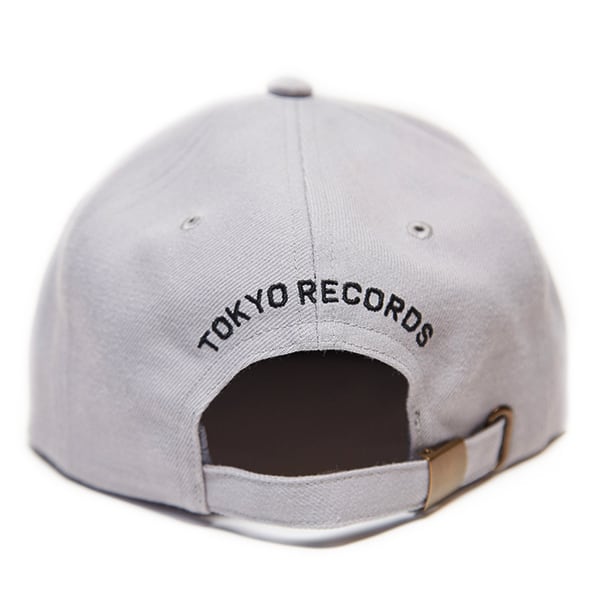 TOKYO RECORDS LOGO FLAT CAP（GRAY x BLK）