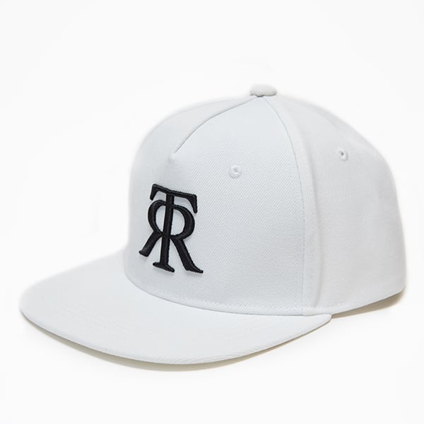 TOKYO RECORDS LOGO FLAT CAP（WHT x BLK）