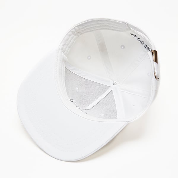 TOKYO RECORDS LOGO FLAT CAP（WHT x BLK）